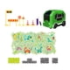thumbnail image 5 of Juego de pista de rompecabezas educativo con vehículos, regalo de Navidad, rompecabezas motorizado Tema de dinosaurio de 8 piezas., 5 of 9