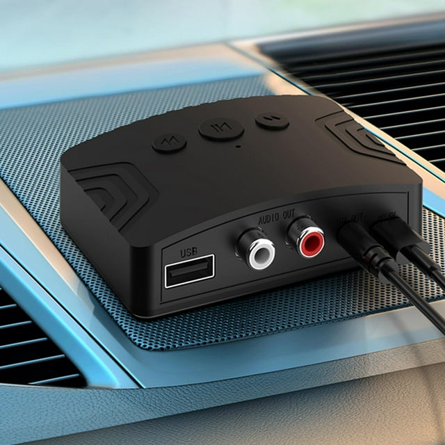 Adaptador de audio inalámbrico Hugo V5.3 receptor de audio 3,5 mm AUX Estéreo
