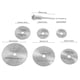 thumbnail image 4 of Saw Blade Effective Polishing 7pcs Carbon Steel Cutting Disc  for Aluminum Alloy for Electric Grinding Machine ANGGREK Otros, 4 of 8