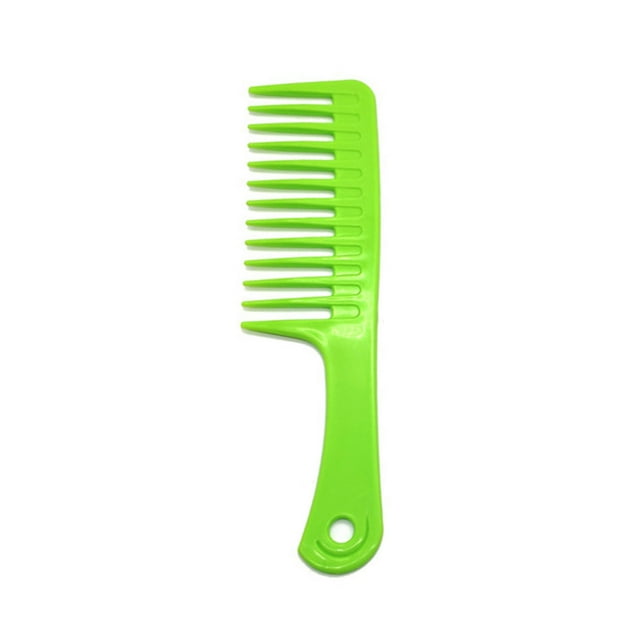 Cepillo de pelo Peine de dientes anchos Plástico ABS Peine de dientes anchos grandes resistente a MABOTO Peine