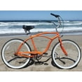 thumbnail image 2 of Firmstrong Urban Man, 26", Men's, Three Speed, Orange, 2 of 6