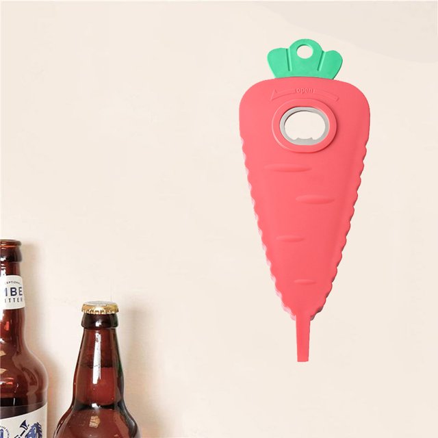Batería de Cocina Abrelatas multifunción Abridor de botellas de zanahoria magnético Utensilios de cocina (Rojo) Ndcxsfigh Nuevos Originales