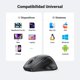 thumbnail image 3 of Ratón Bluetooth UGREEN Negro 6 Botones Ergonomía Avanzada 4 Niveles dpi, 3 of 7