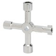 thumbnail image 4 of Utility Key Wrench, 4 In 1 Cabinet Wrenches Zinc Alloy Cross  For Maintenance, 4 of 8