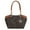 Brown, variant on MKF Collection Cameron Women's Tote Handbag M Signature Double Handle by Mia K - Black