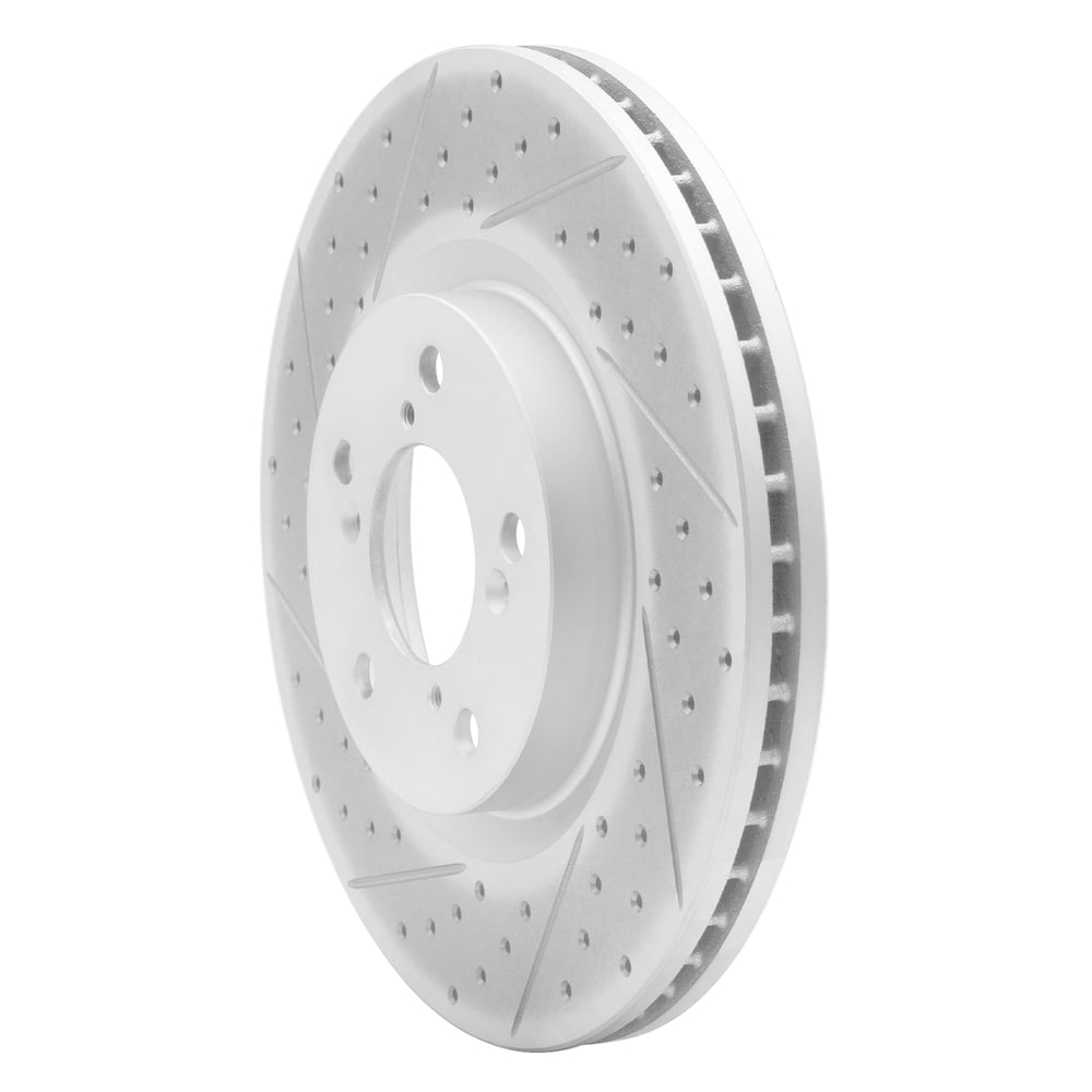 Dynamic Friction Company 830-59056L DFC Geoperformance Rotor - Drilled and Slotted