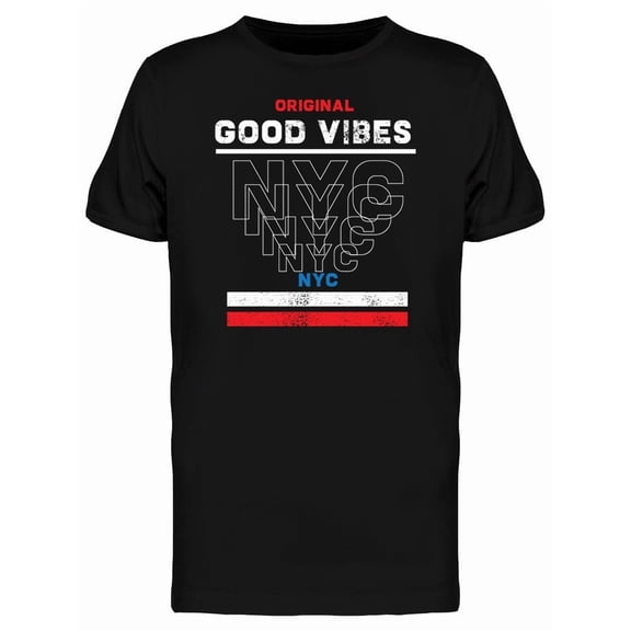 New York Good Vibes Tee Men's -Image by Shutterstock