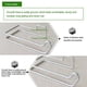 thumbnail image 5 of Estante De Papel Higiénico De Acero Inoxidable, Soporte De Rollo De Papel Adhesivo, Colgador De Baño, Estante De Almacenamiento De Toallas De Papel Para Montaje En Pared Moyic HA020777-00, 5 of 7