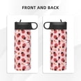 thumbnail image 3 of Balery Cute Ladybugs 1 Pattern Water Bottle,18oz Sports Insulated Kettle for Cycling Gym Basketball Outdoor, Suitable as a Present, 3 of 8