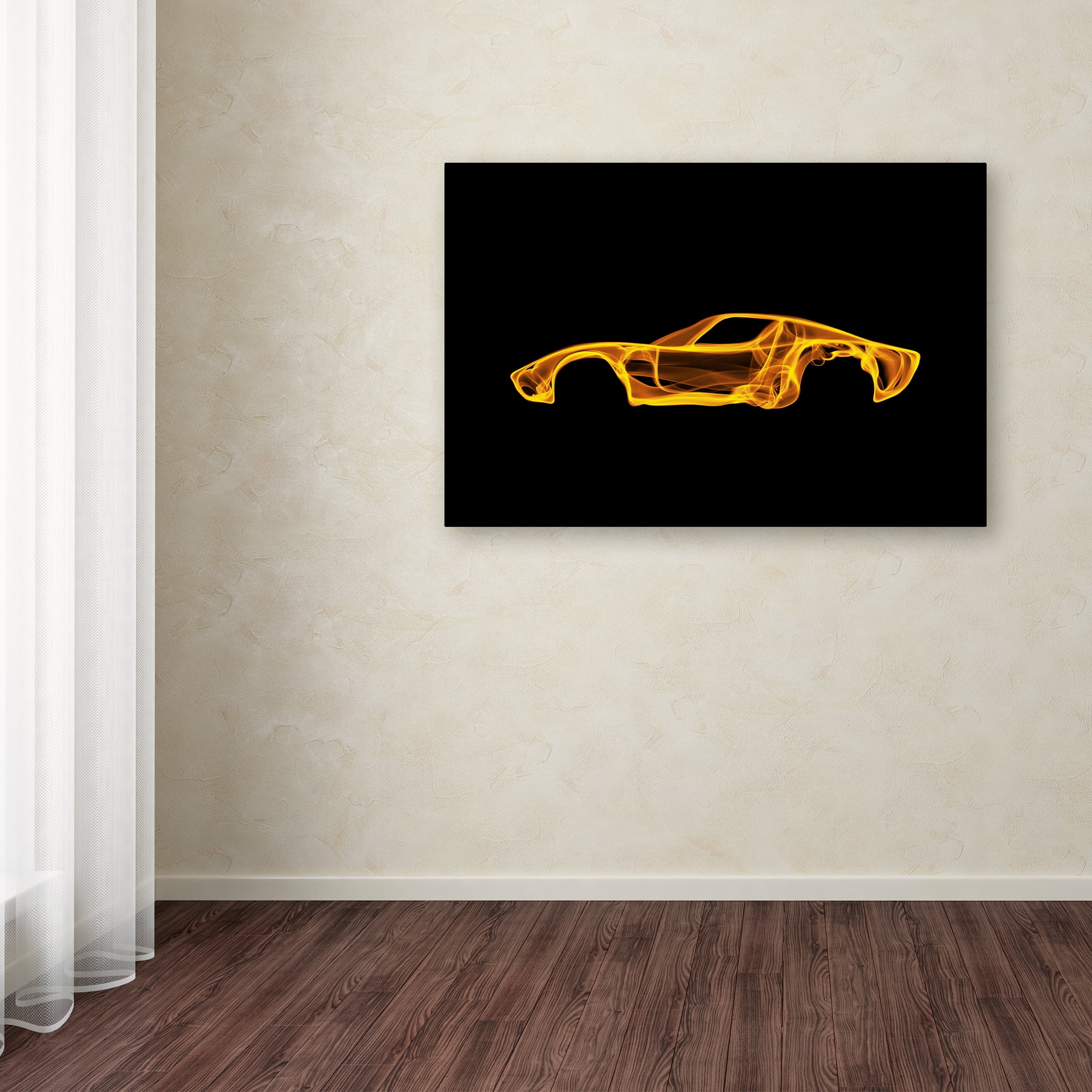 Trademark Fine Art 'Lamborghini Miura' Canvas Art by Octavian Mielu