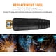 thumbnail image 4 of Juego De Conectores De Cable De Soldadura Conector Rápido De Junta De Cable De Soldadura De Plástico Negro Y Latón 100A-900A Conector De Panel De Cable De Soldadura Tig Para La Industria Speravity TO005592-03, 4 of 7