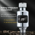 thumbnail image 5 of Carroterr 1x Digital Shower Temperature LED Display Water Thermometers I9B8, 5 of 8