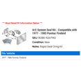 thumbnail image 2 of A/C System Seal Kit - Compatible with 1977 - 1985 Pontiac Firebird 1978 1979 1980 1981 1982 1983 1984, 2 of 2
