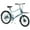 Green, variant on 7 Speed Cargo Bike for Women and Men, 26 Inch Bicycle with Aluminum Alloy Frame and Double Disc Brakes, 85% Assembled, Blue