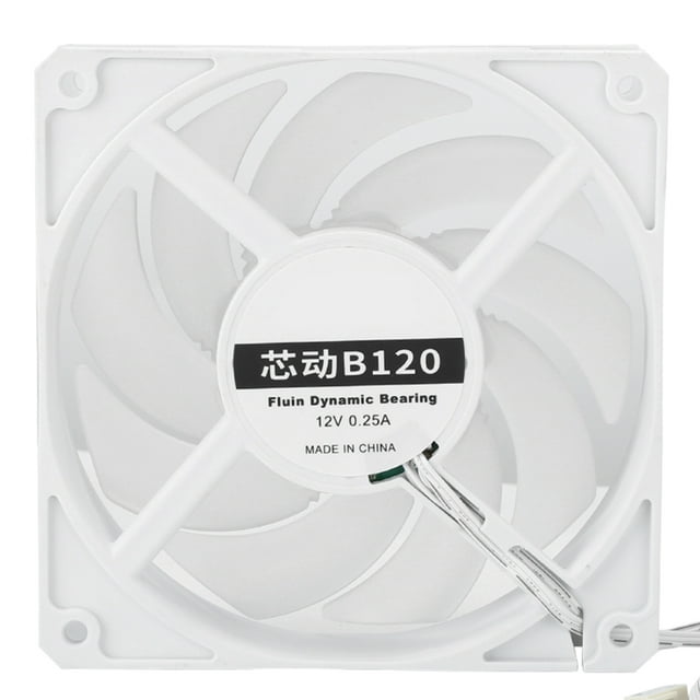 Ventilador, B120 12CM Ventilador de enfriamiento Ventilador de enfriamiento Ventilador de computadora Rendimiento inigualable