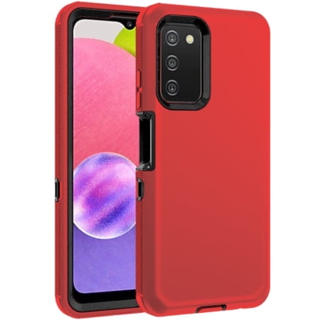 For Samsung Galaxy A03S Heavy Duty Case, Pink