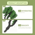 thumbnail image 3 of FESTFENDS 1Set Green Plastic Model Trees for Diorama Landscape with Lightweight and Durable Material, 3 of 8