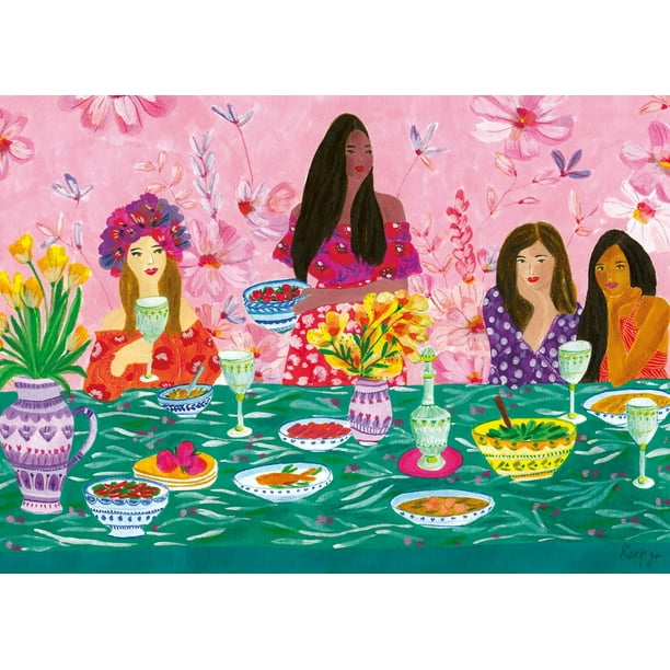 Rompecabezas Ravensburger Ladies' Brunch 1000 piezas