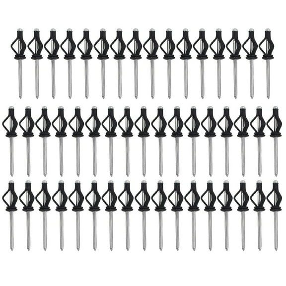 PASILI 50Pcs Boat Rivets 2.3 Inch Long Canoe Rivet Heavy Duty Tri-Grip Tool Accessories