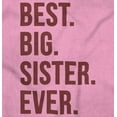 thumbnail image 2 of Best Lil Sister Ever Younger Sibling Youth T Shirt Tee Girls Infant Toddler Brisco Brands 2T, 2 of 5