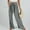 Gray, variant on ZZwxWA Linen Pants Women High Waisted Wide Leg Work Pants Business Casual Formal Pull On Dress Pants with Pockets Slacks