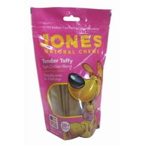 Jones Natural Chews Chicken Tender Taffy Dog Treat, 8oz