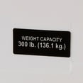 thumbnail image 2 of Carex Economy White Plastic Raised Toilet Seat 5.5" Height up to 300 lbs, 2 of 4
