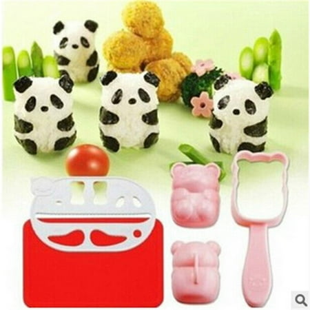 

Sushi Mars Super Cute Small Panda Shape Rice Ball Mold DIY Sushi Molds Kitchen Cooking Tools Moldes De Sushi