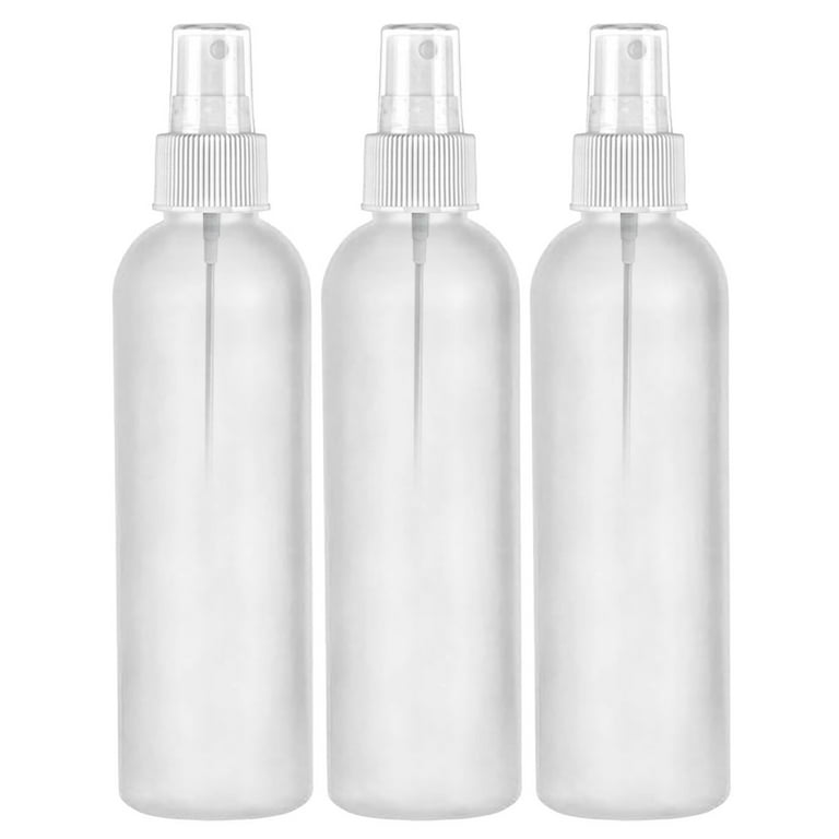 White 32 oz Empty Plastic Spray Bottle for Cleaning Solutions Measurements  2 Pack