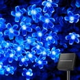 thumbnail image 1 of Guirnalda de luces solares Brightown 60 LED, color azul cerezo, 1 of 7