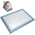 thumbnail image 3 of Easy to tall Lighted Vanity Mirror, SK1908 PU, Silver Mirror, 3 of 8