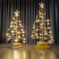 thumbnail image 5 of Christmas Metal Crystal Christmas Tree Lamp S, 5 of 5