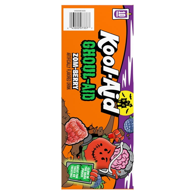 Kool-Aid Ghoul-Aid Brew Berry Artificially Flavored Drink Case