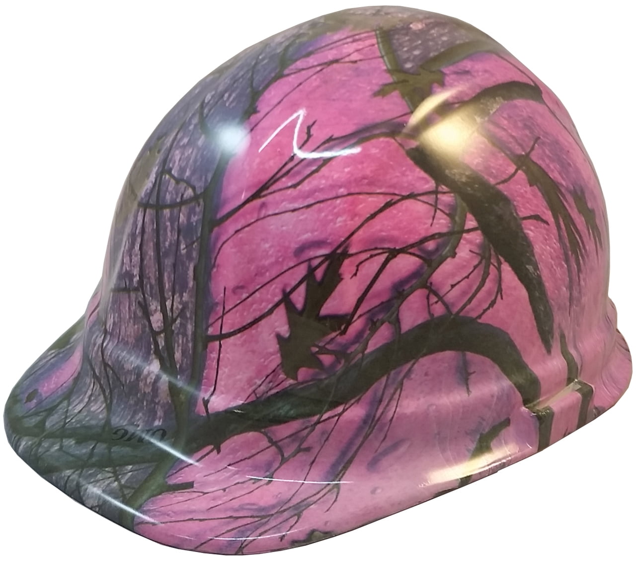Glamour Camo Pink Hydro Dipped Hard Hats Cap Style Design