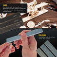 thumbnail image 5 of Dura-Gold Sanding Sticks and Polishing Sticks for Plastic Models, Pack of 20 - 2 Each of 10 Grits, Coarse 80 to Super-Fine 7000 Grit, Classic Style - Wood, Metal, Auto Detailing, Hobby Sandpaper, 5 of 6