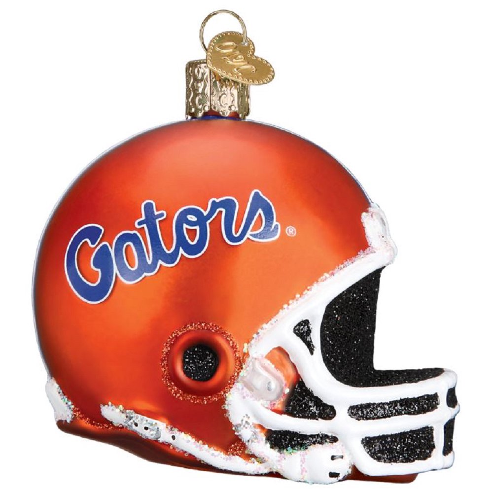 Old World Christmas University of Florida Gators Football Helmet Glass