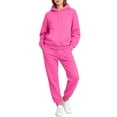 thumbnail image 7 of Ashirexll 2 Piece Sets for Women Hooded Pullover Sweatshirt Top with Matching Jogger Pants Casual Two Piece Set, 7 of 7