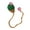 Dark Green, variant on Sylvtty Crochet Cactus Bookmark Hand-crocheted Knitting Bookmark Office Decoration Vibrant Color Party Favors