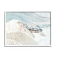 thumbnail image 5 of Stupell Industries Pleasant Sea Turtle Drifting Ocean Bubble Waves Painting White Framed Art Print Wall Art, Design by Patricia Pinto, 5 of 5