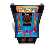 Arcade1Up السيدة PAC - MAN Classic SE Arcade Machine – 4 - خزانة القدم، 13 ألعاب فيديو كلاسيكية، 15.6” IPS Display، تجميع سهل، مثالي للألعاب المنزلية