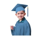 thumbnail image 7 of MEZZALL Preschool Kindergarten Graduation Gown Cap Set with 2025 Tassel and Graduation Sash for Child Size, 7 of 7