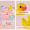 thumbnail image 3 of 50 Pieces Decoration Ducks 5 Colors Miniature Ducks Little Duck Ornament Mini Duck Figures DIY Dollhouse Decoration Colo, 3 of 4