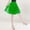 Green, variant on Solid Color High Waist Skirt With Ruffle Hem And Layered Flounce For Carnival Party Dance Performance Ballet Tutu Skirts For Women Gray One Size