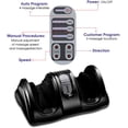 thumbnail image 2 of YouYeap Foot Massage Machine Shiatsu Foot and Calf Massager,Electric Deep Kneading Rolling Massage for Foot Leg Calf Arm Ankle,Blood Circulation, Pain Relief/Remote Black, 2 of 9