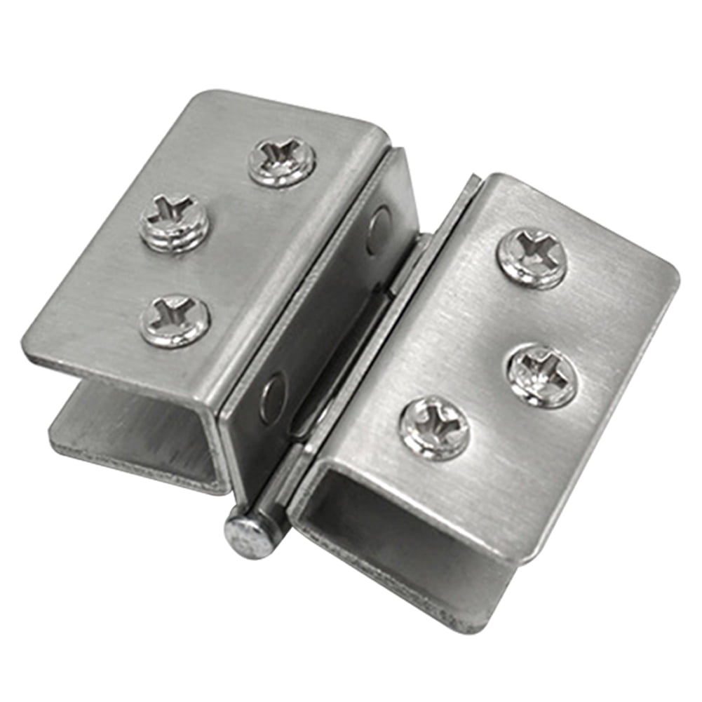 Double Action 180 Degree Glass Door Cupboard Clamp Hinge For Boarded