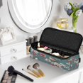 thumbnail image 6 of Hair Tools Travel Bag Heat-Resistant Curling Iron Organizer Bag with Detachable Heatproof Mat Travel Storage Case Birds and Cherry Pattern, 6 of 8