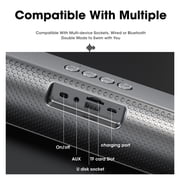 Wireless Bluetooth Speaker 6D Surround Stereo Voice Call FM AUX TF USB For Laptop PC Theater TV Sound Bar Loudspeaker Subwoofer ,Impactful Volume Boost