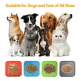 thumbnail image 5 of Pet Licking Mat, Slow Feeder for Dogs and Cats, with Suction Cups Non-Slip, 2-Packs, 5 of 7