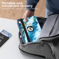 thumbnail image 3 of Rotating Case for iPad mini 6 2021 - Fintie 360 Degree Swiveling Stand Protective Back Cover for 8.3" iPad mini 6th Generation, 3 of 7
