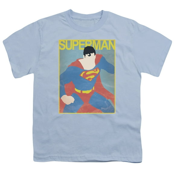 Superman - Simple Sm Poster - Youth Short Sleeve Shirt - X-Large